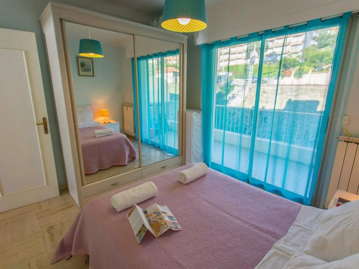 Apartment Superbe 2P Climatise Avec Terrasses, Garage Et Piscine, Face A La Mer. - Fr-1-196-222 Menton